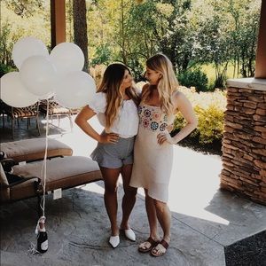 Off the shoulder blouse